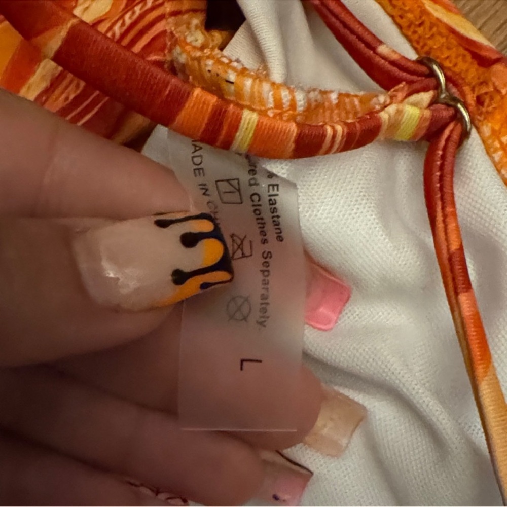 Mixed Styles Women's Swim & Dress Collection - Gray, Orange, Pink, Yellow Swirl - Picture 12 of 15